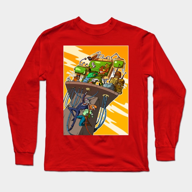 The agent Mouse Bond Long Sleeve T-Shirt by PontPilat